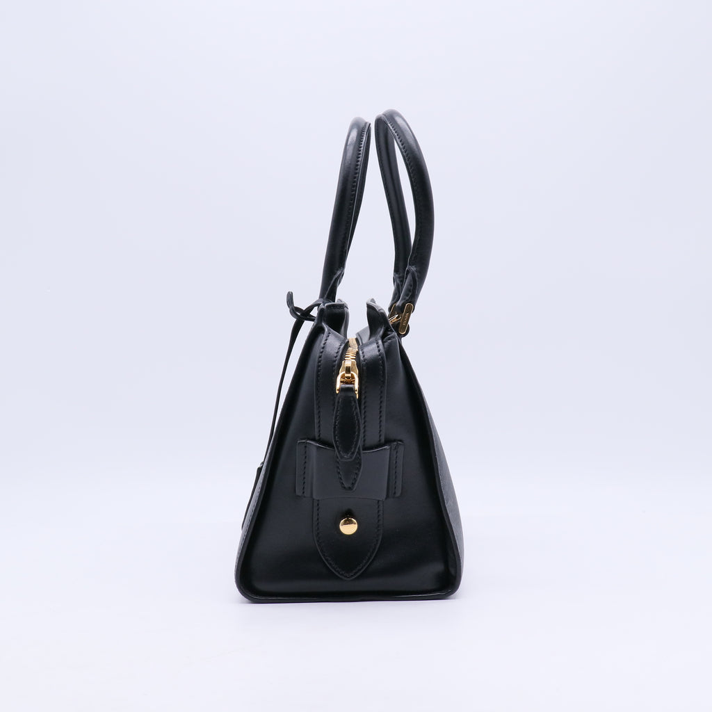 Convertible Open Tote Saffiano with Soft Calf Small B20337