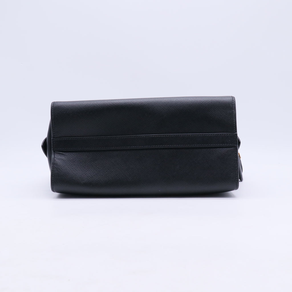 Convertible Open Tote Saffiano with Soft Calf Small B20337