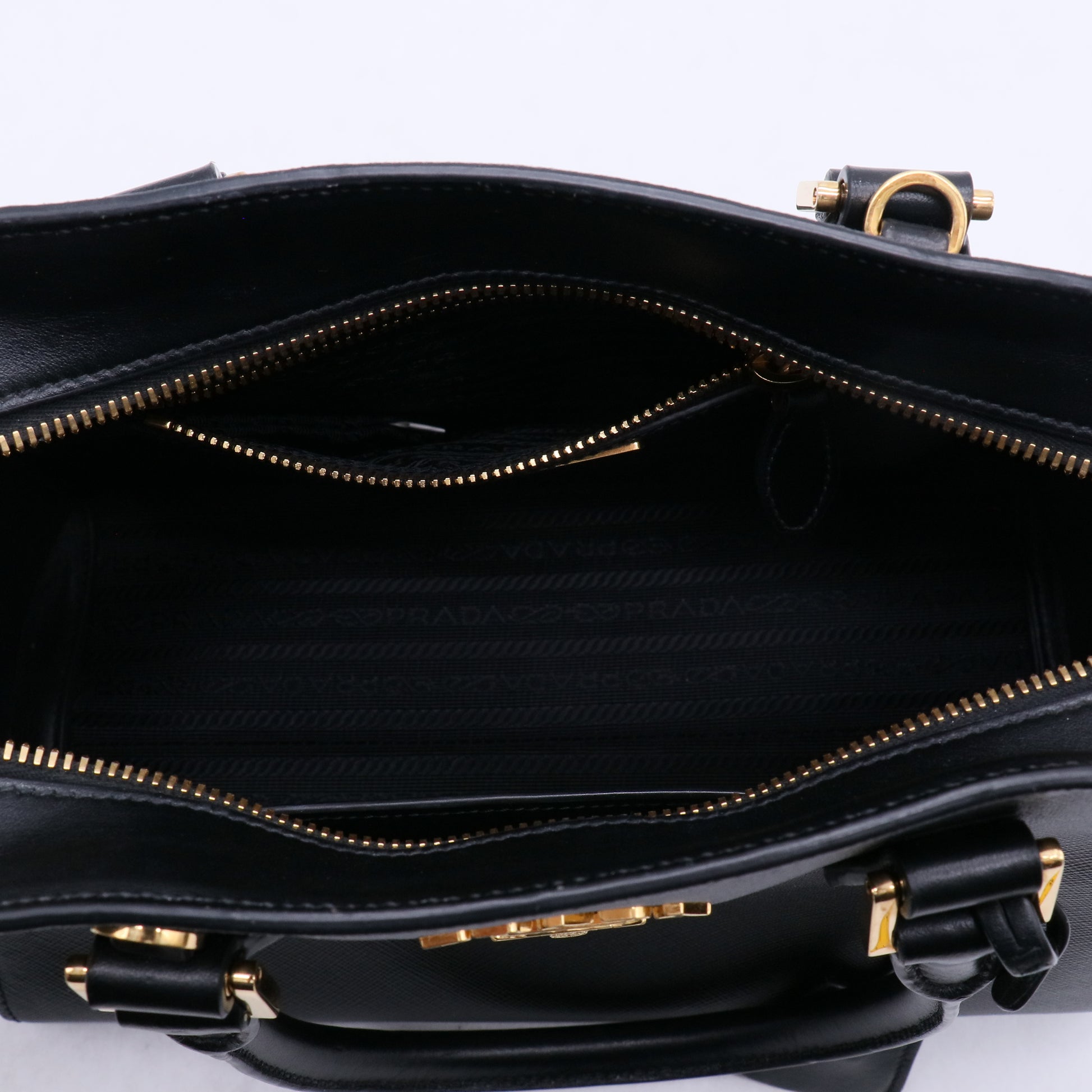 Convertible Open Tote Saffiano with Soft Calf Small B20337