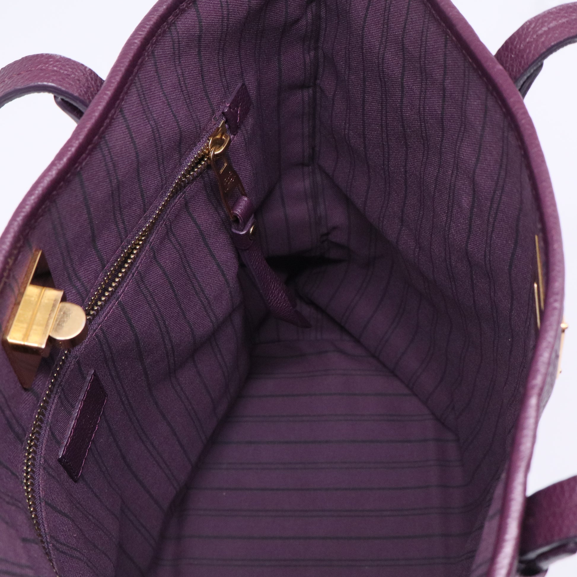 Louis Vuitton Aube Monogram Empreinte Leather Citadine PM Bag twins B20516