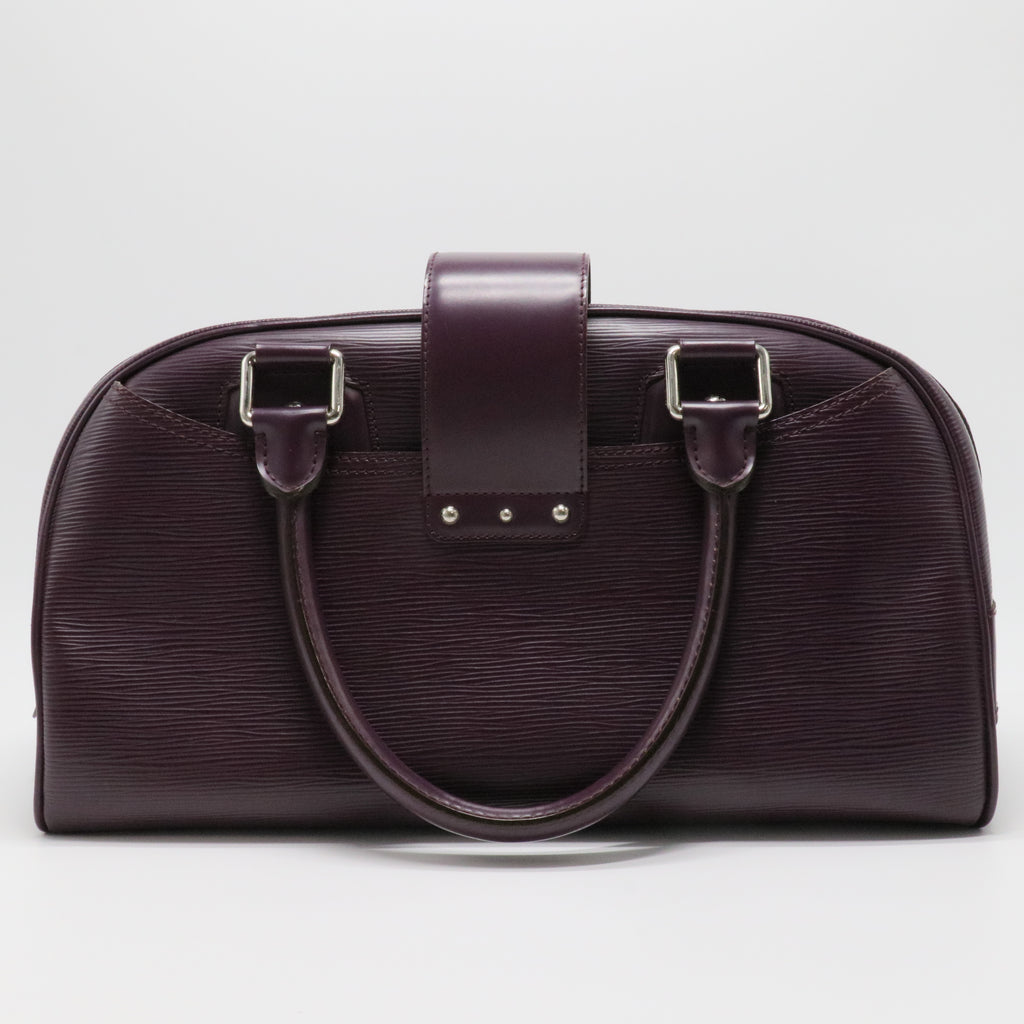Purple Epi Leather Bowling Montaigne GM Bag