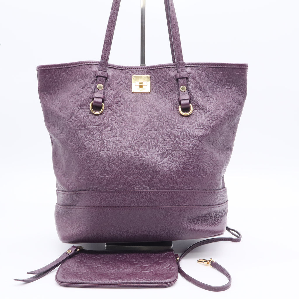 Louis Vuitton Aube Monogram Empreinte Leather Citadine PM Bag twins B20516