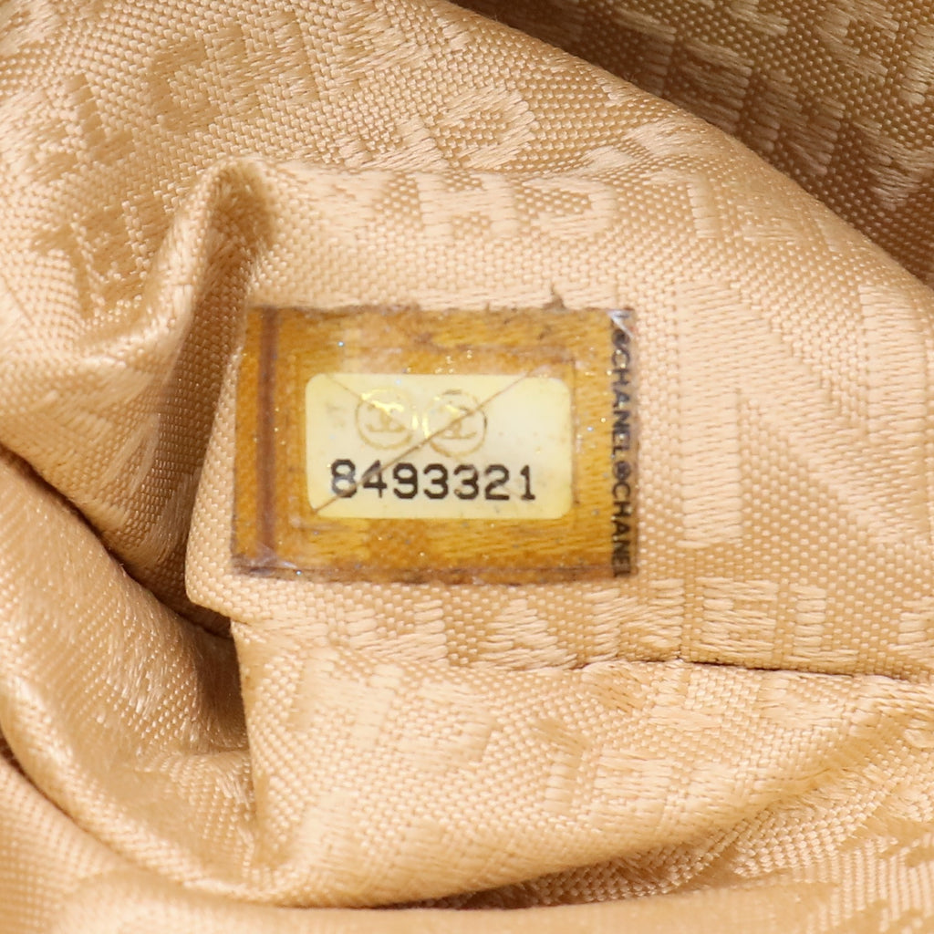 Chanel Brown Caviar Tote Bag Leather Twins