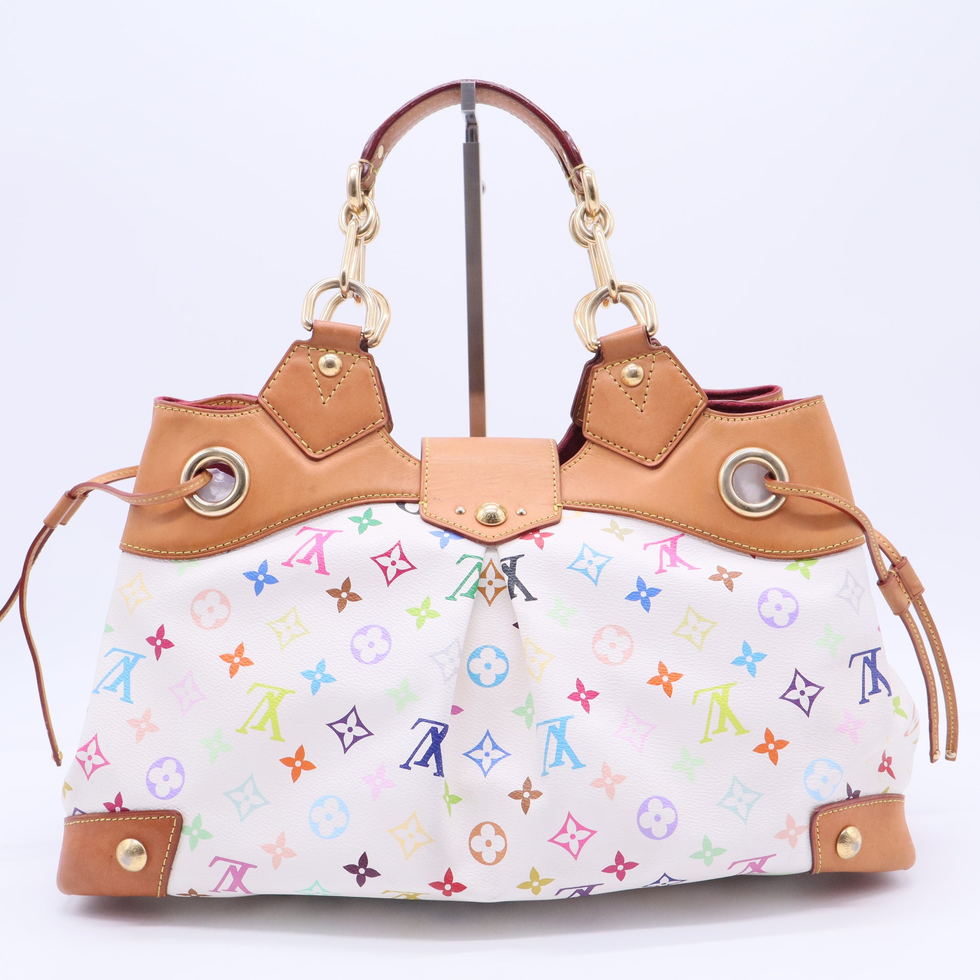 Monogram Multicolor Ursula White B10590