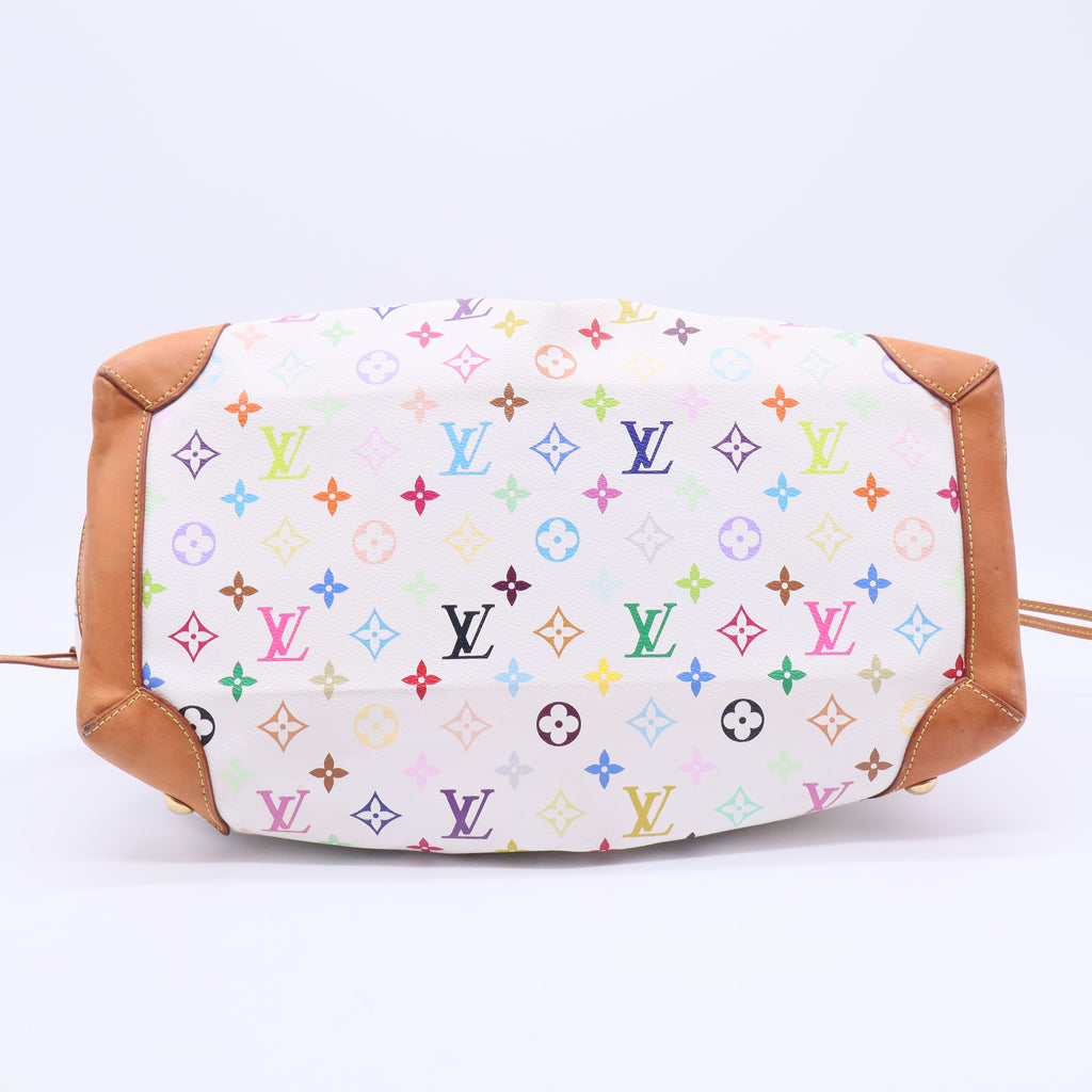 Monogram Multicolor Ursula White B10590