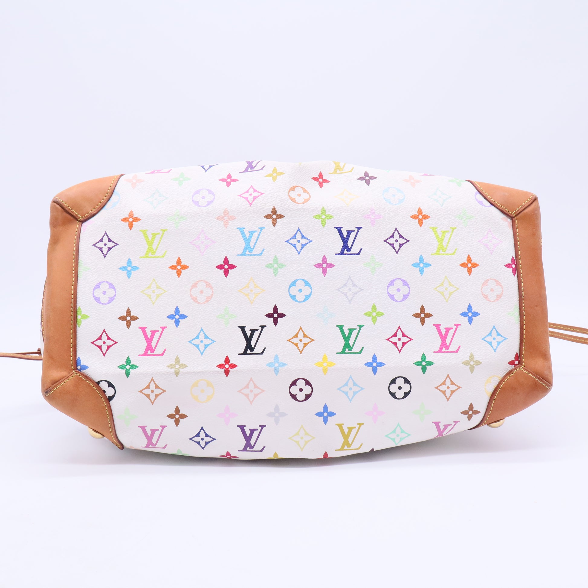 Monogram Multicolor Ursula White B10590