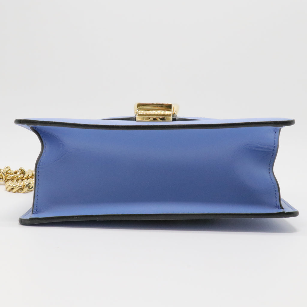 Calfskin Mini Sylvie Chain Shoulder Bag