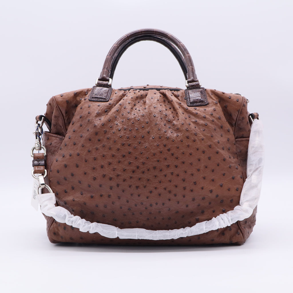 Loewe Limited Edition Ostrich Top Handle Bag twins LDJ3407