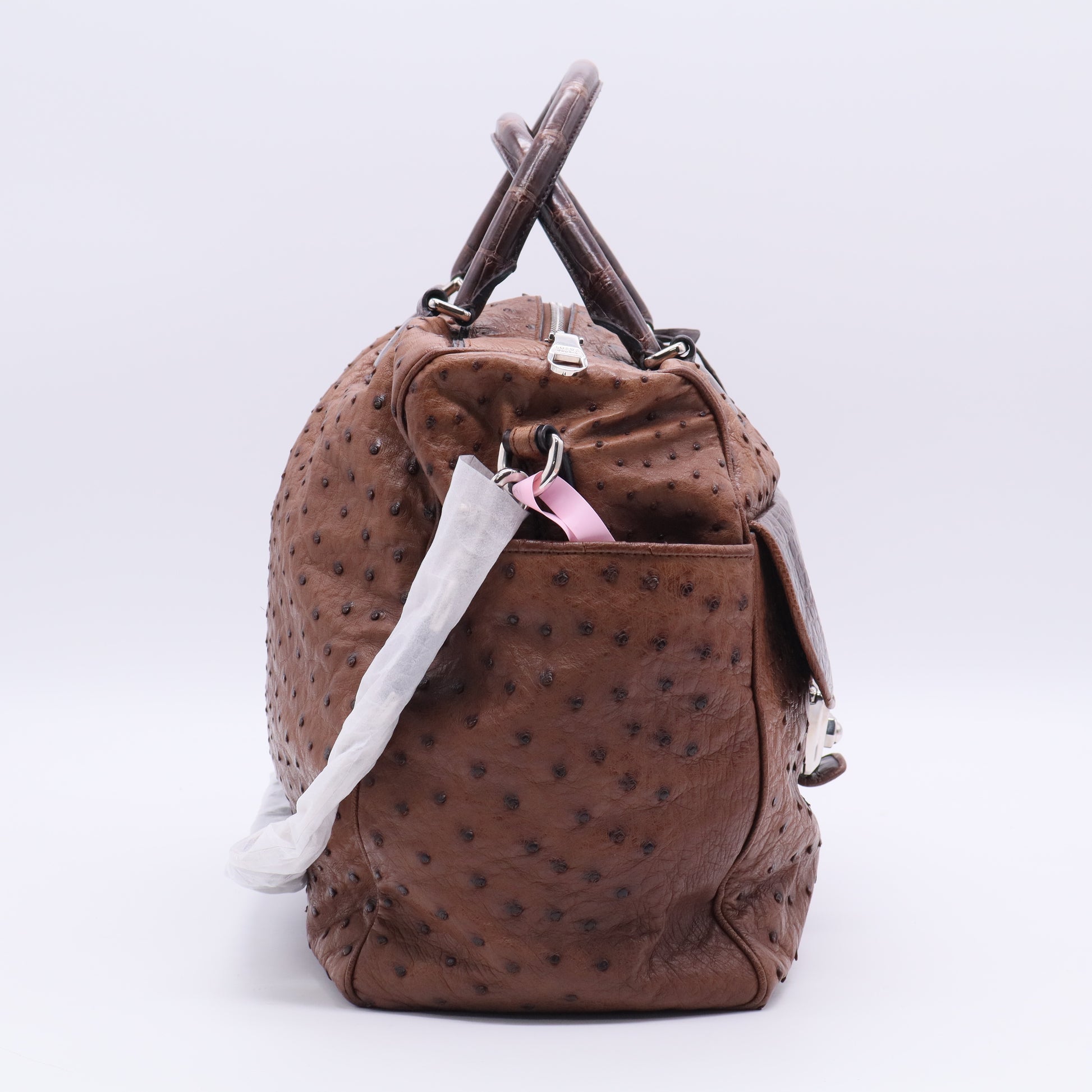 Loewe Limited Edition Ostrich Top Handle Bag twins LDJ3407