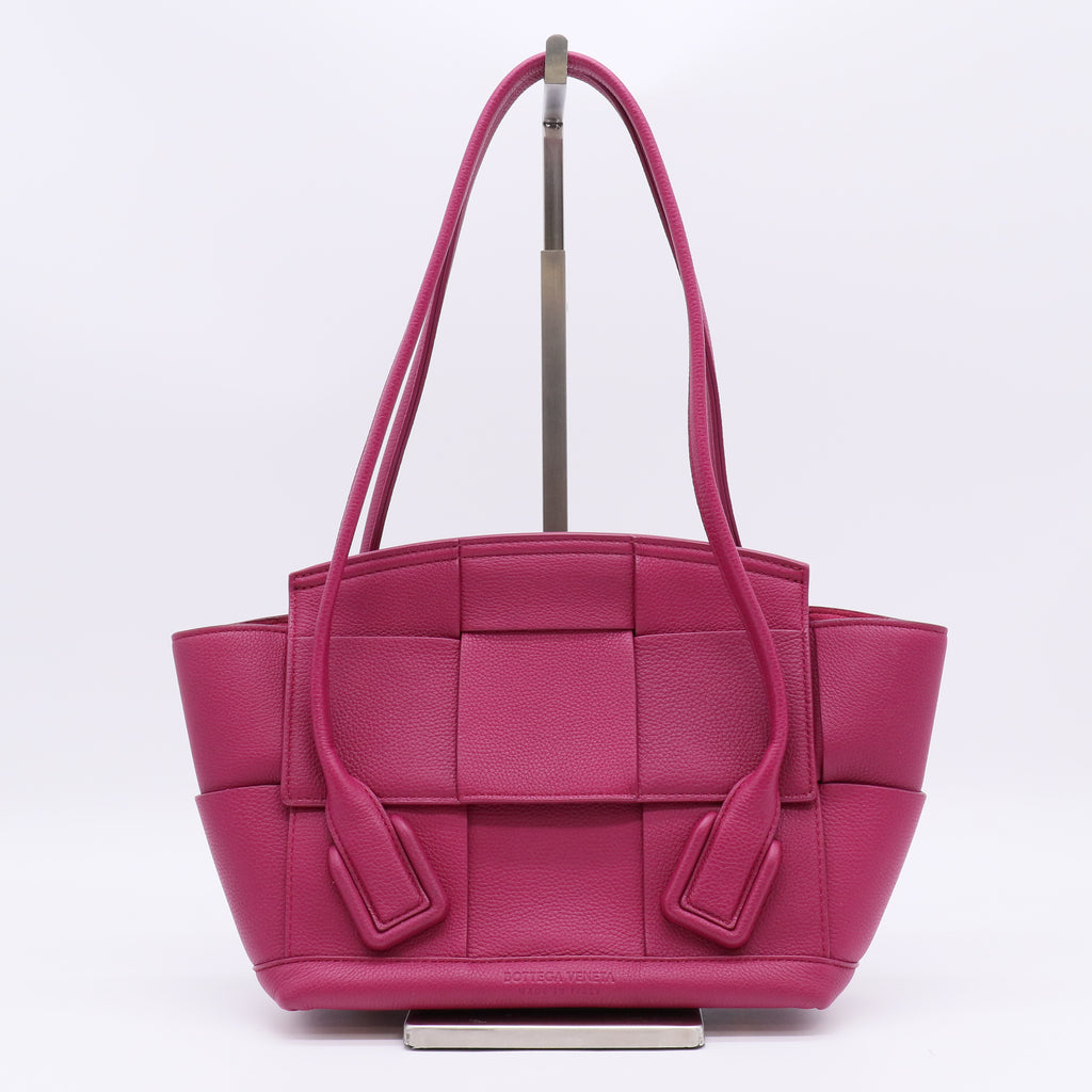 Arco Bag Maxi Intrecciato Leather Small Twins B23025