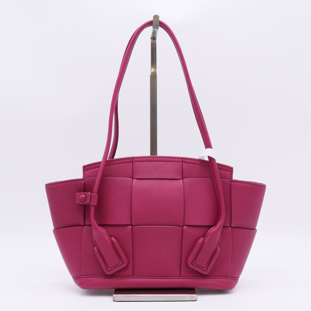 Arco Bag Maxi Intrecciato Leather Small Twins B23025