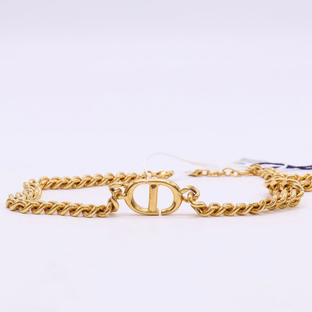 Christian Dior Metal 30 Montaigne Necklace Twins LDZ1556