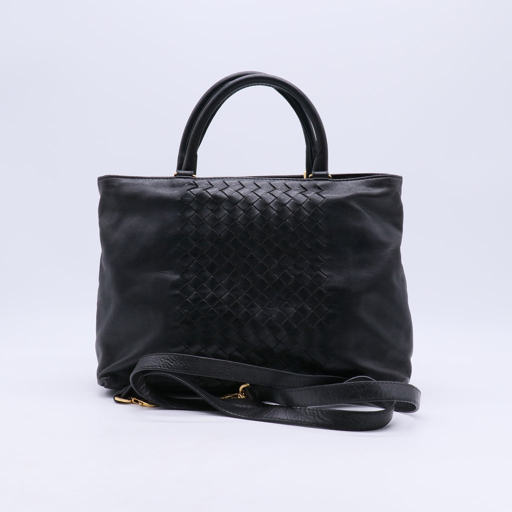 Bottega Veneta Nappa Intrecciato Convertible Tote B20638