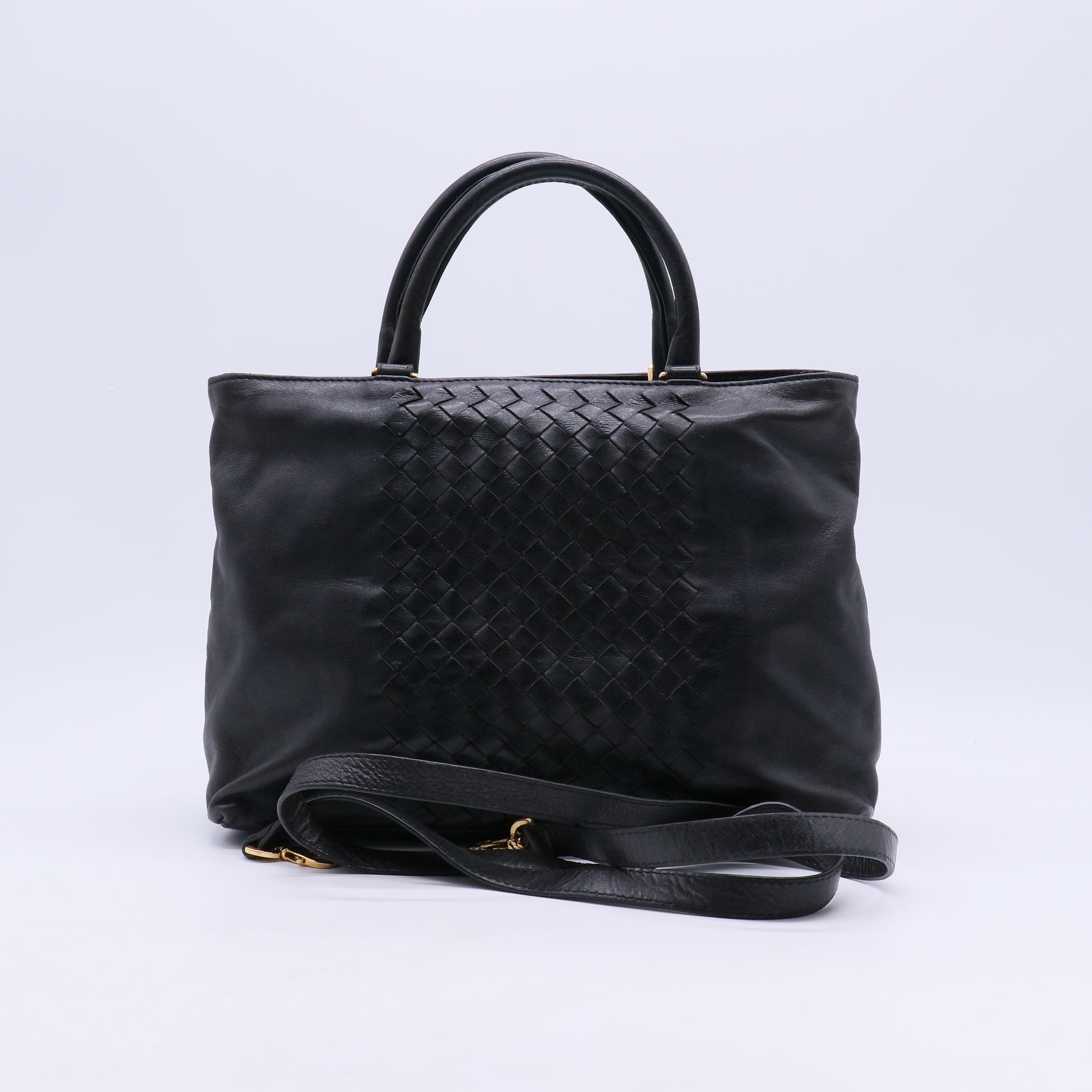 Bottega Veneta Nappa Intrecciato Convertible Tote B20638