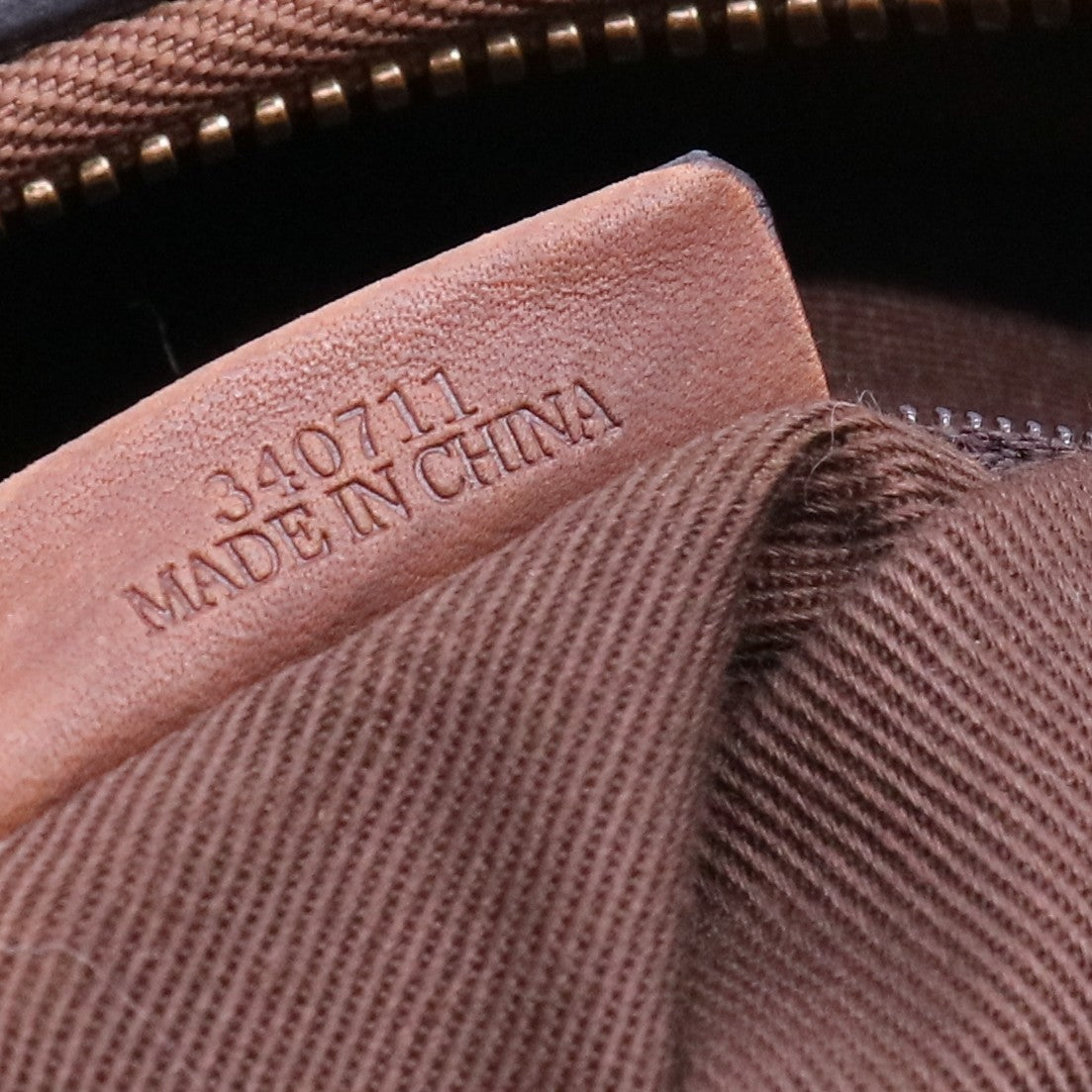 Vintage Canvas Anagram Hobo Bag B20144