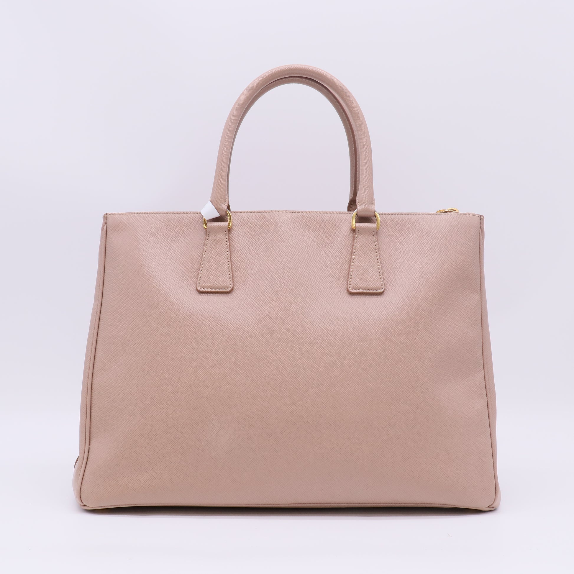 Prada Large Galleria Saffiano Lux Double Zip Tote Bag B23763