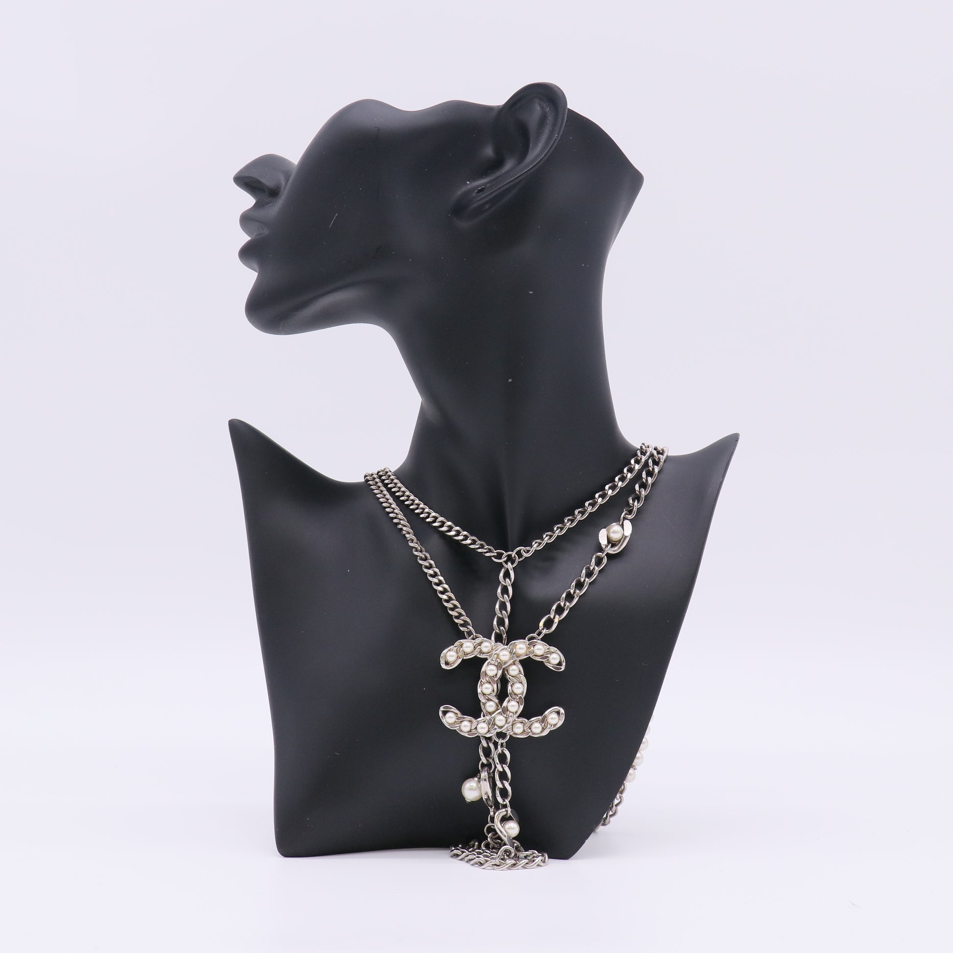 Chanel CC Multi-Chain Long Necklace W22897