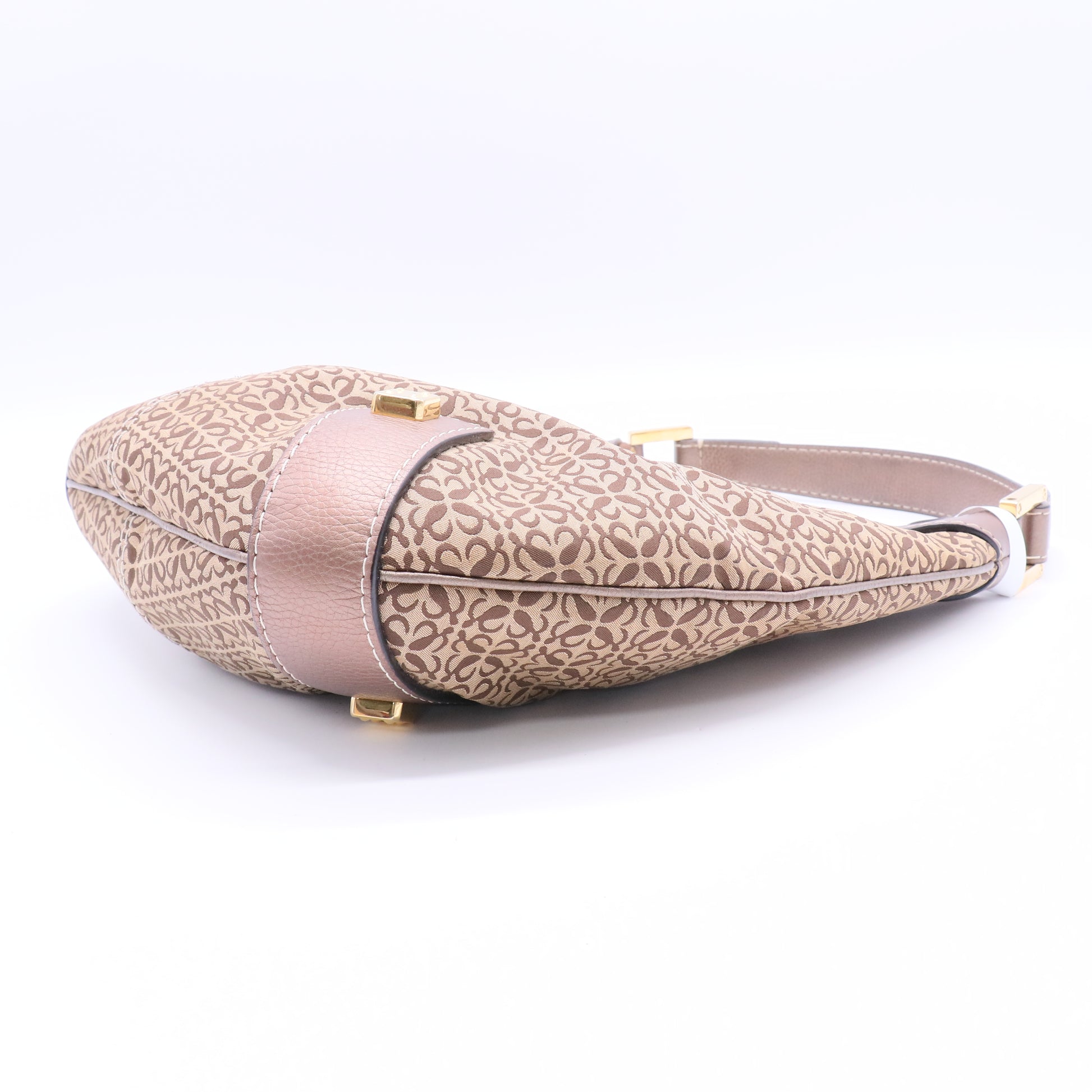 Vintage Canvas Anagram Hobo Bag B20144