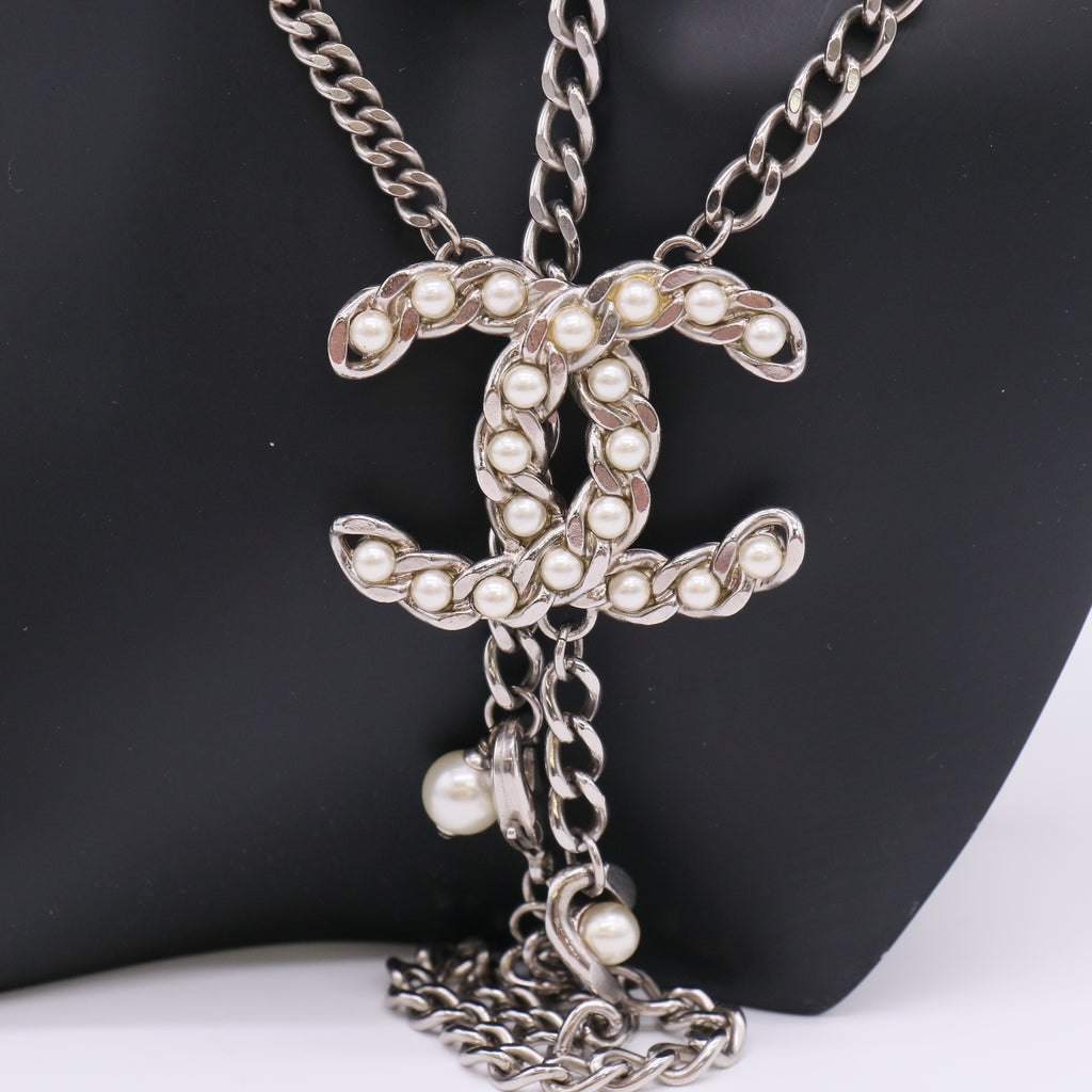 Chanel CC Multi-Chain Long Necklace W22897