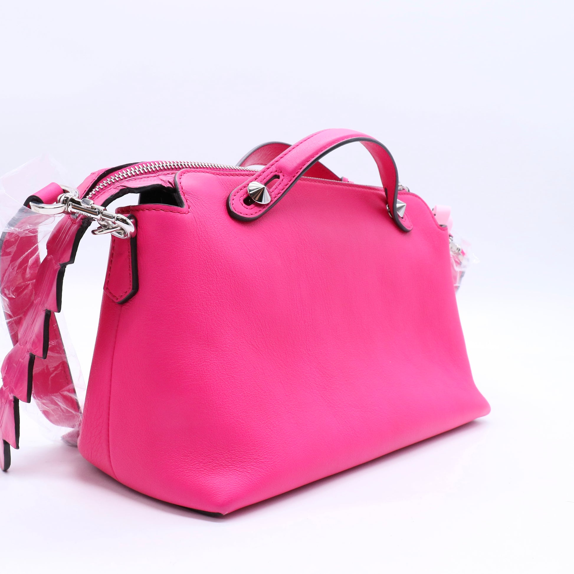 By The Way Satchel Calfskin Medium Twins LDJ3960