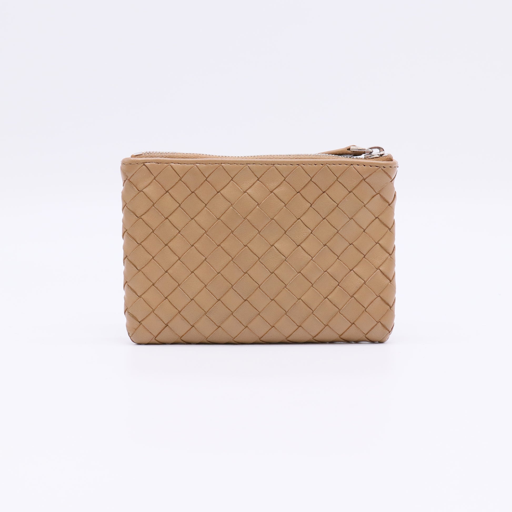 Bottega Veneta Intrecciato Nappa Key Pouch W22325