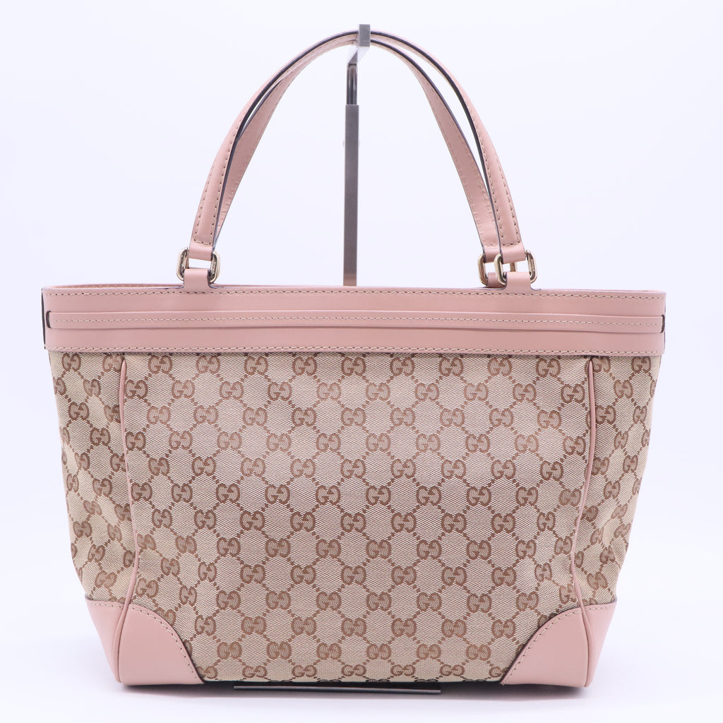 GG Canvas Mayfair Bow Tote B12376