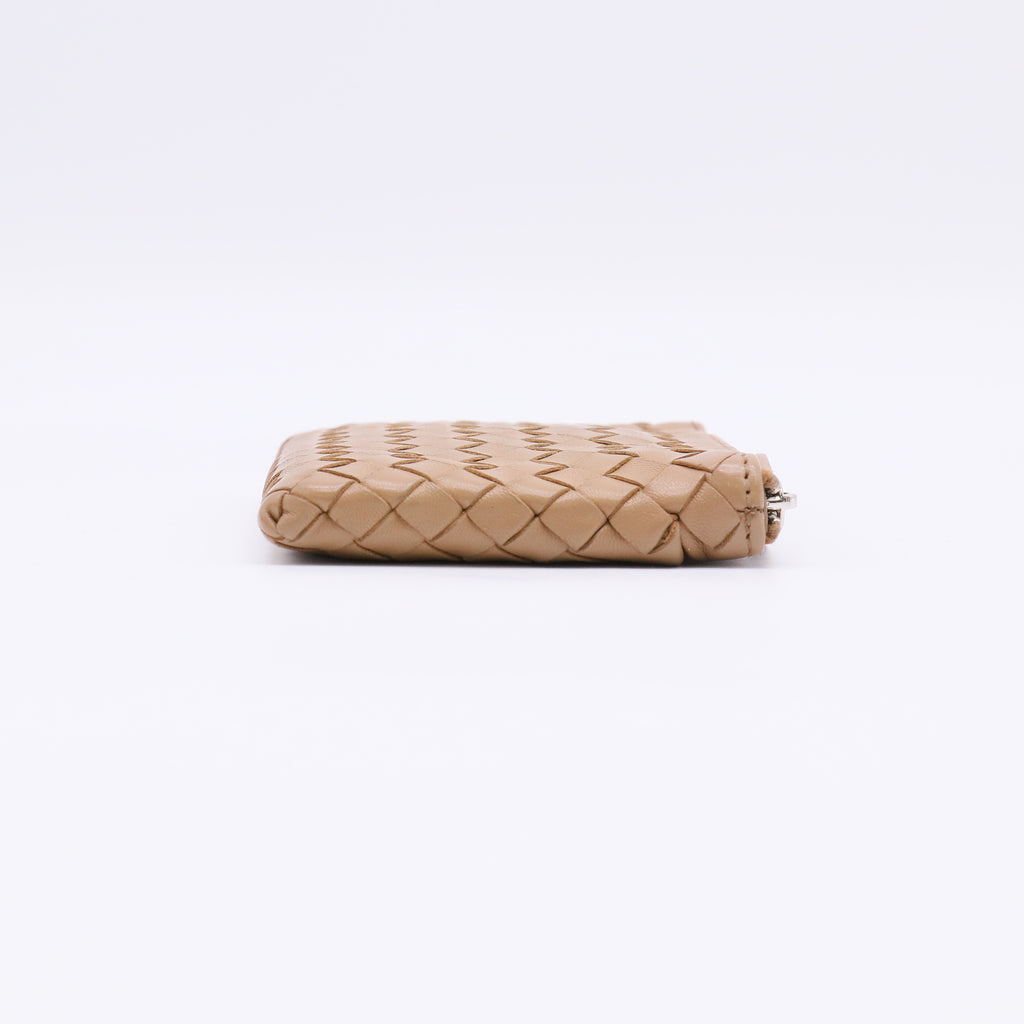 Bottega Veneta Intrecciato Nappa Key Pouch W22325