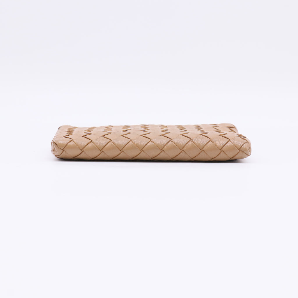 Bottega Veneta Intrecciato Nappa Key Pouch W22325