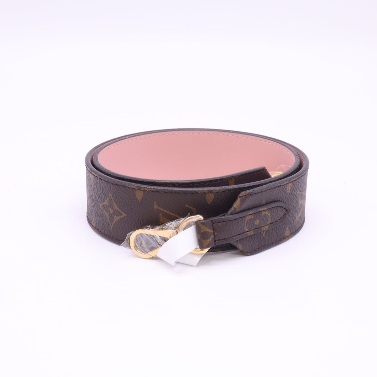 Louis Vuitton Monogram Adjustable Bandouliere Shoulder Strap Rose Ballerine Twins W23624