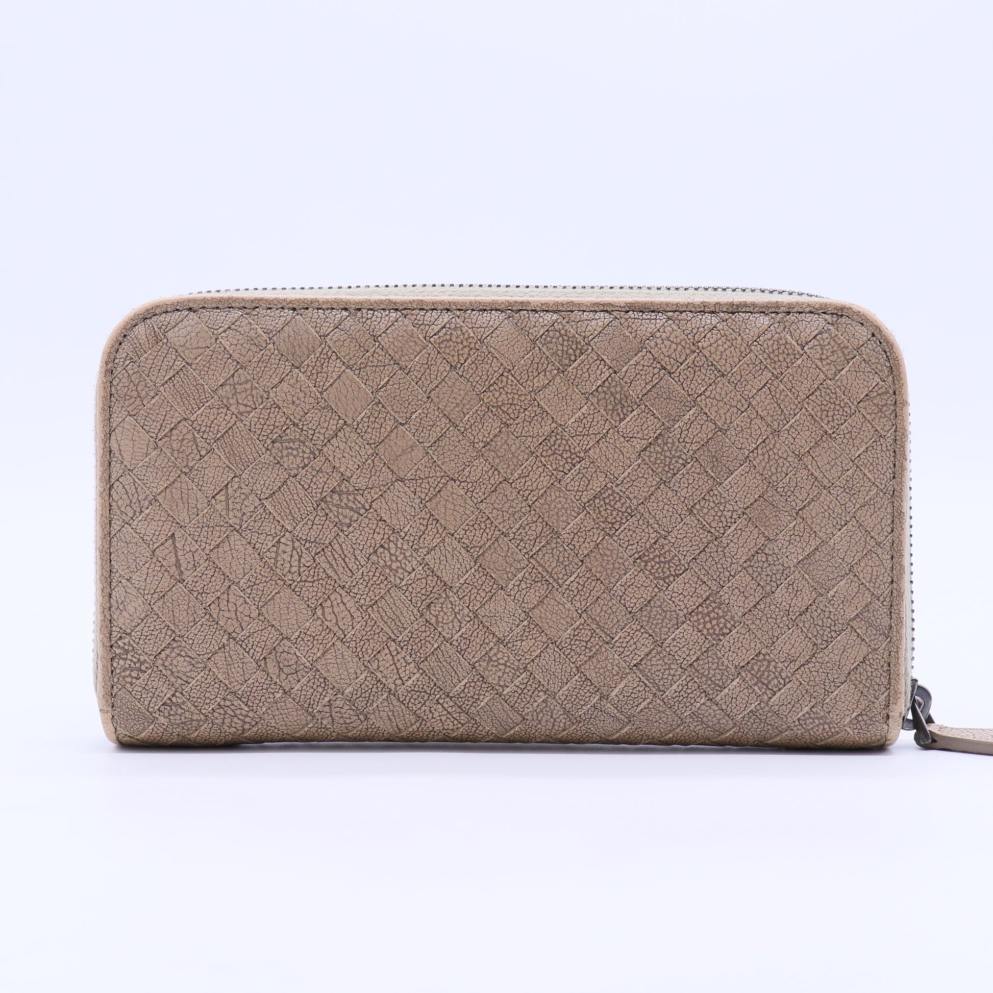 Veneta Opera Intrecciato Wallet Brown