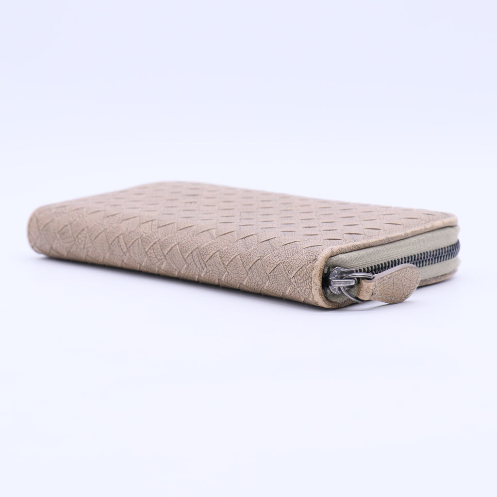 Veneta Opera Intrecciato Wallet Brown