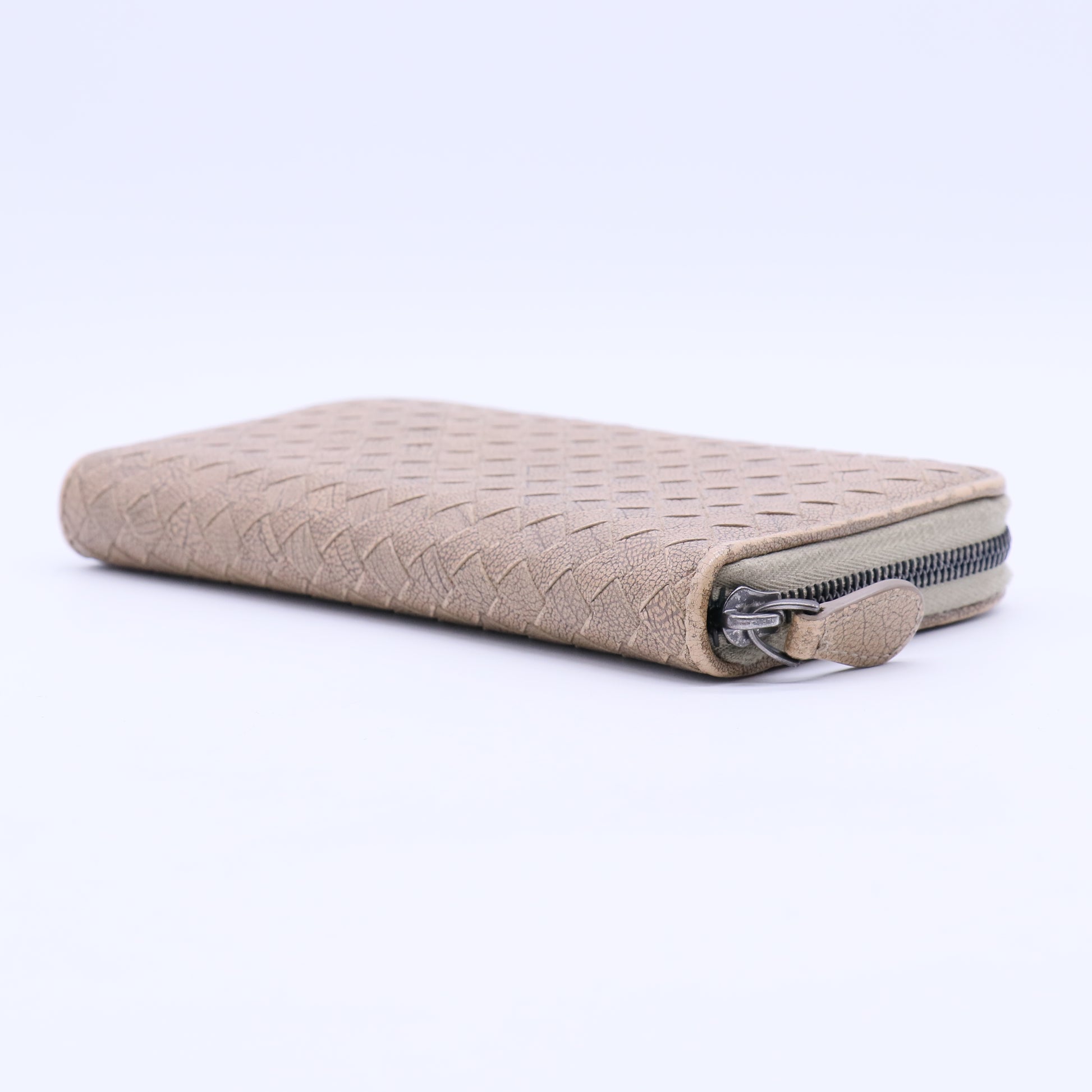 Veneta Opera Intrecciato Wallet Brown