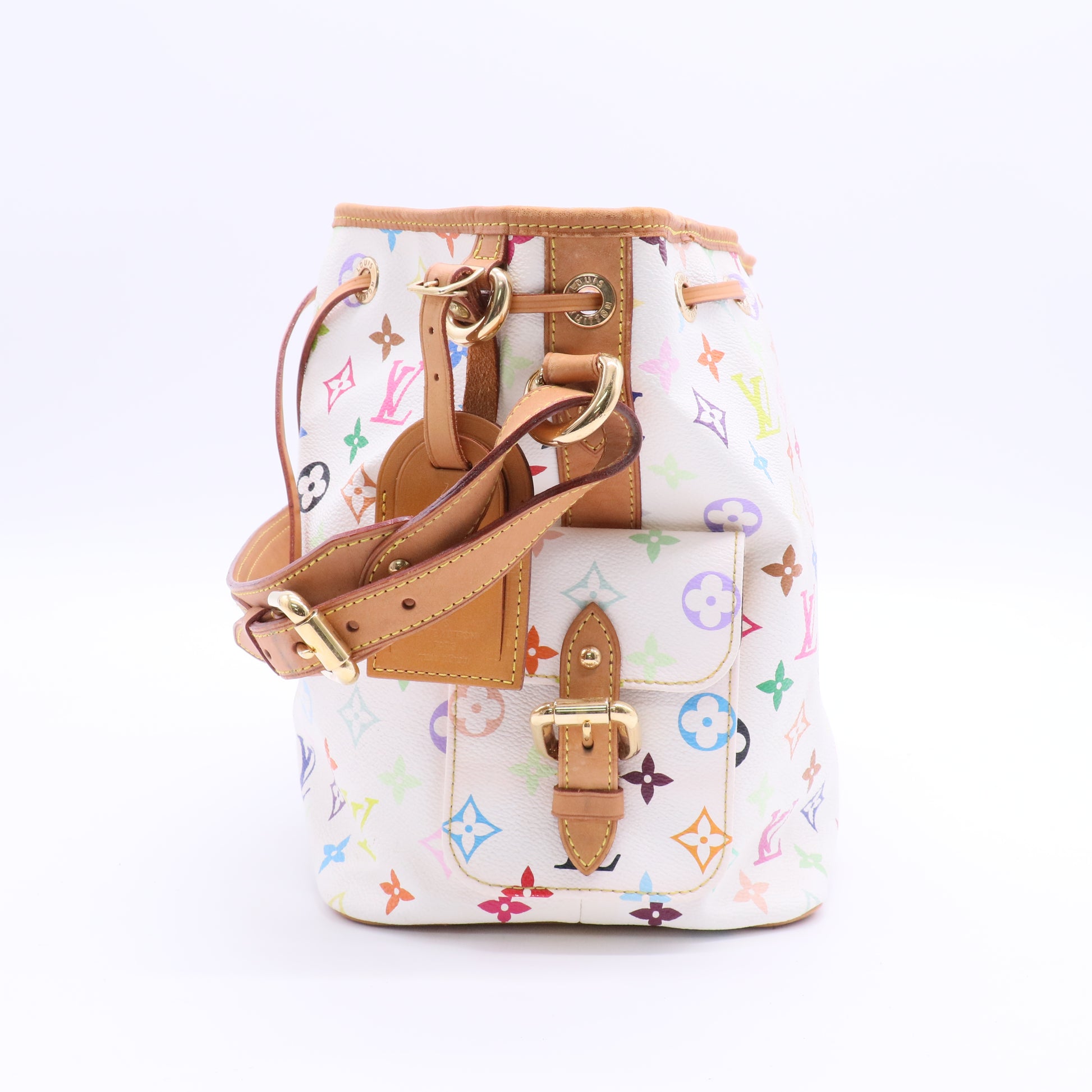 Monogram Multicolor Petit Noe White Twins B10162