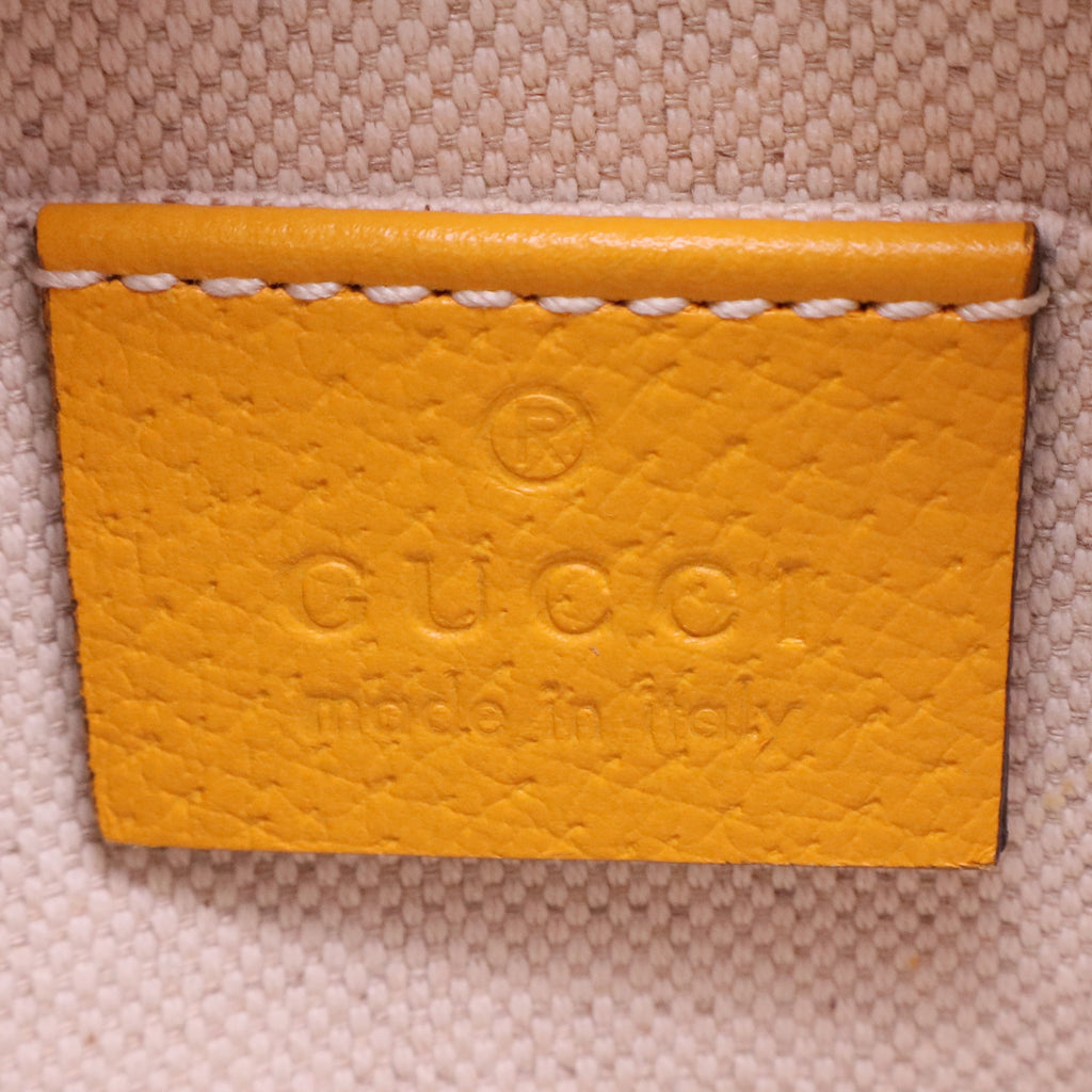 Animalier Web Crossbody Bag Leather Small Twins Gucci