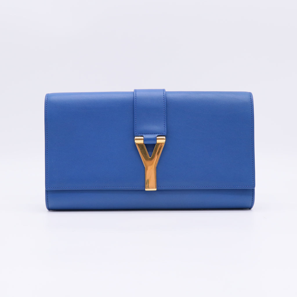 Saint Laurent Chyc Ligne Leather Flap Wallet W22353