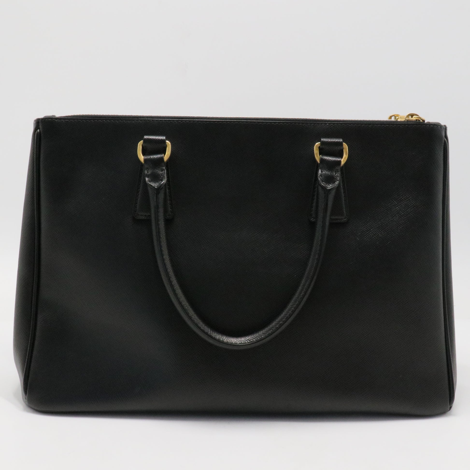 Galleria Double Zip Tote Saffiano Leather Medium