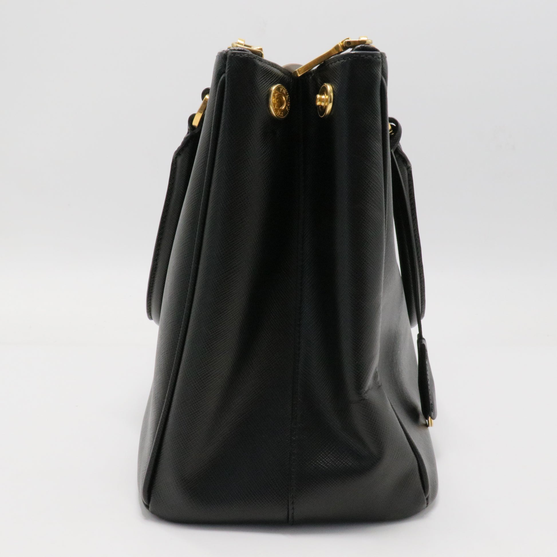 Galleria Double Zip Tote Saffiano Leather Medium