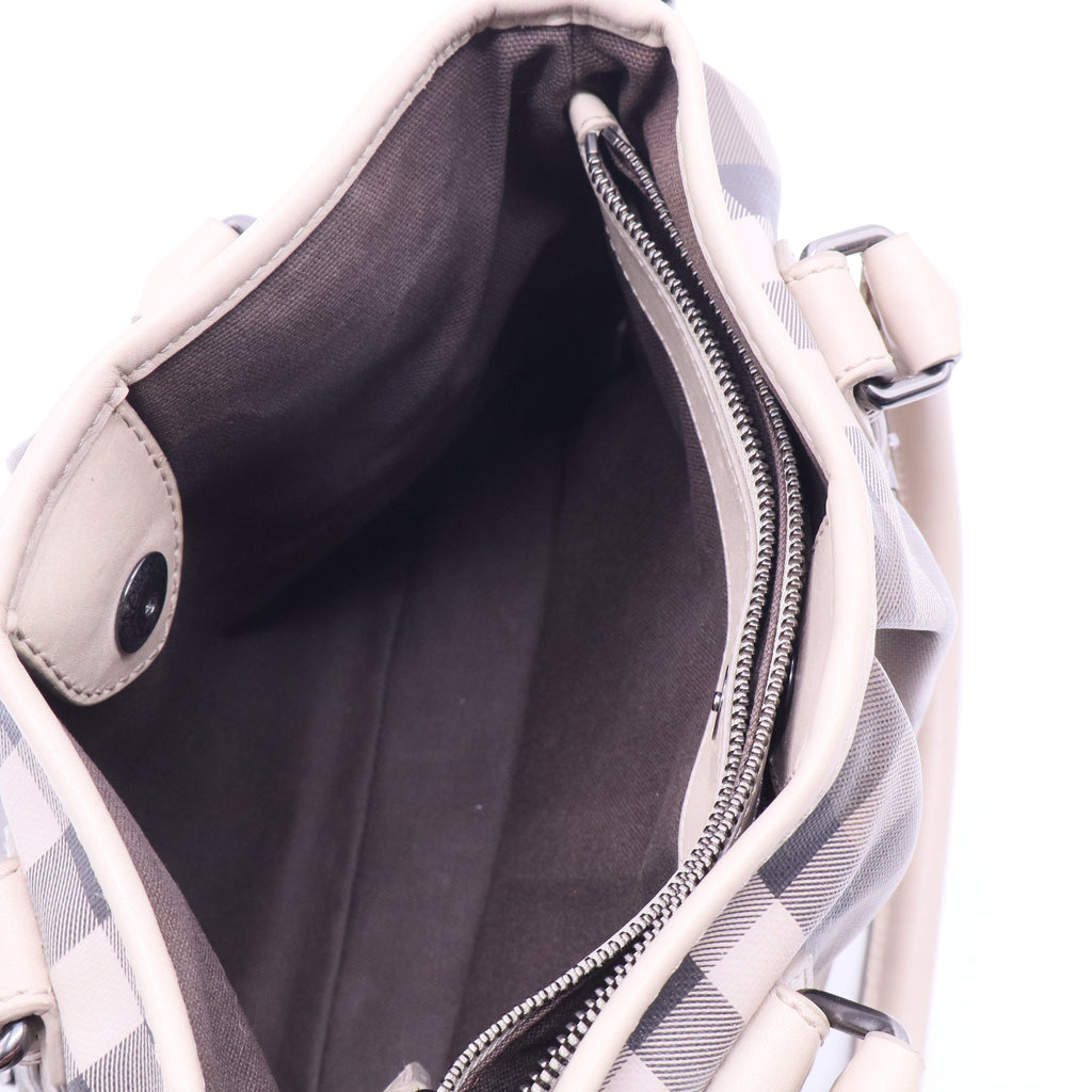 Smoked Check Shoulder Bag Vintage B20083