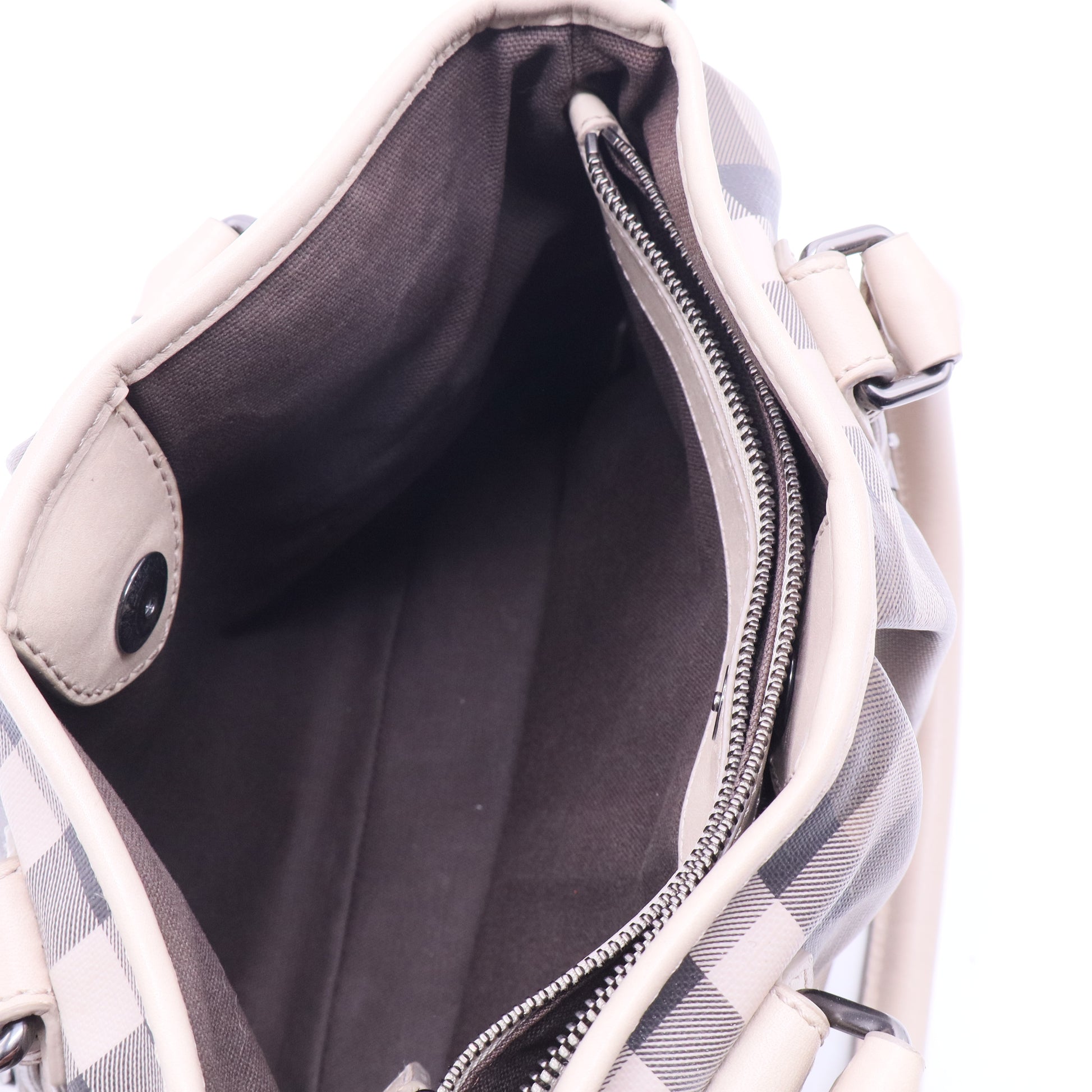 Smoked Check Shoulder Bag Vintage B20083
