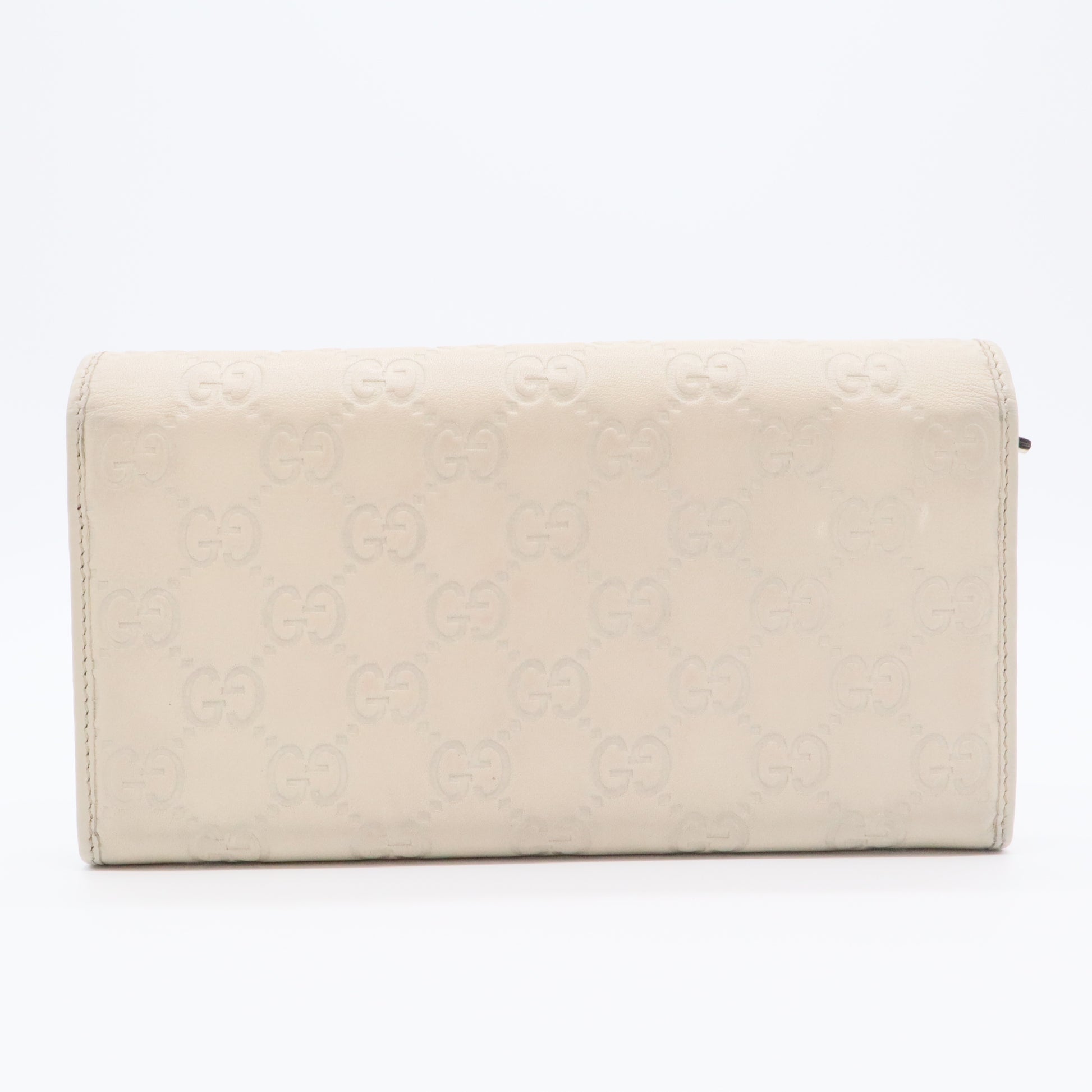 GG Signature Leather Wallet
