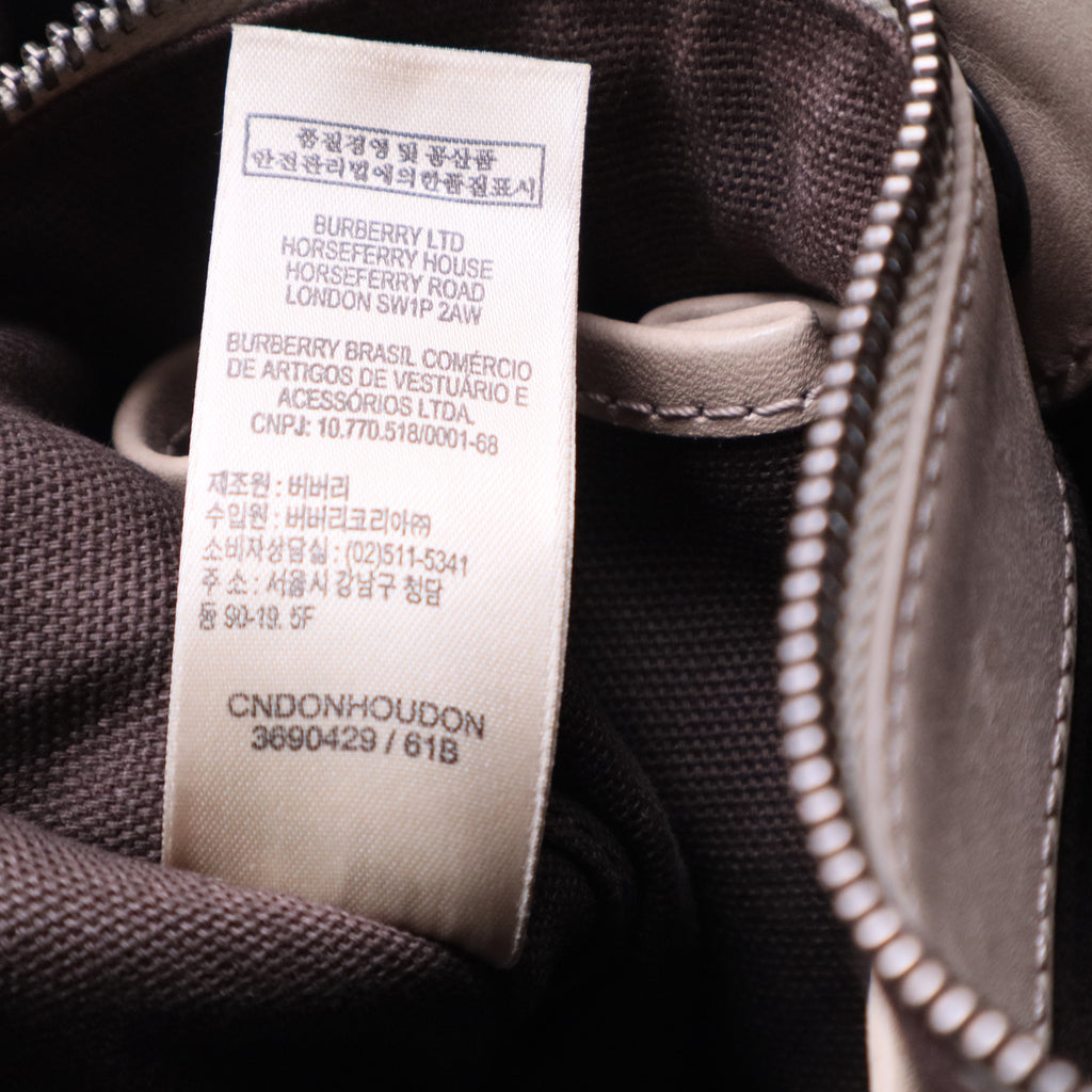 Smoked Check Shoulder Bag Vintage B20083