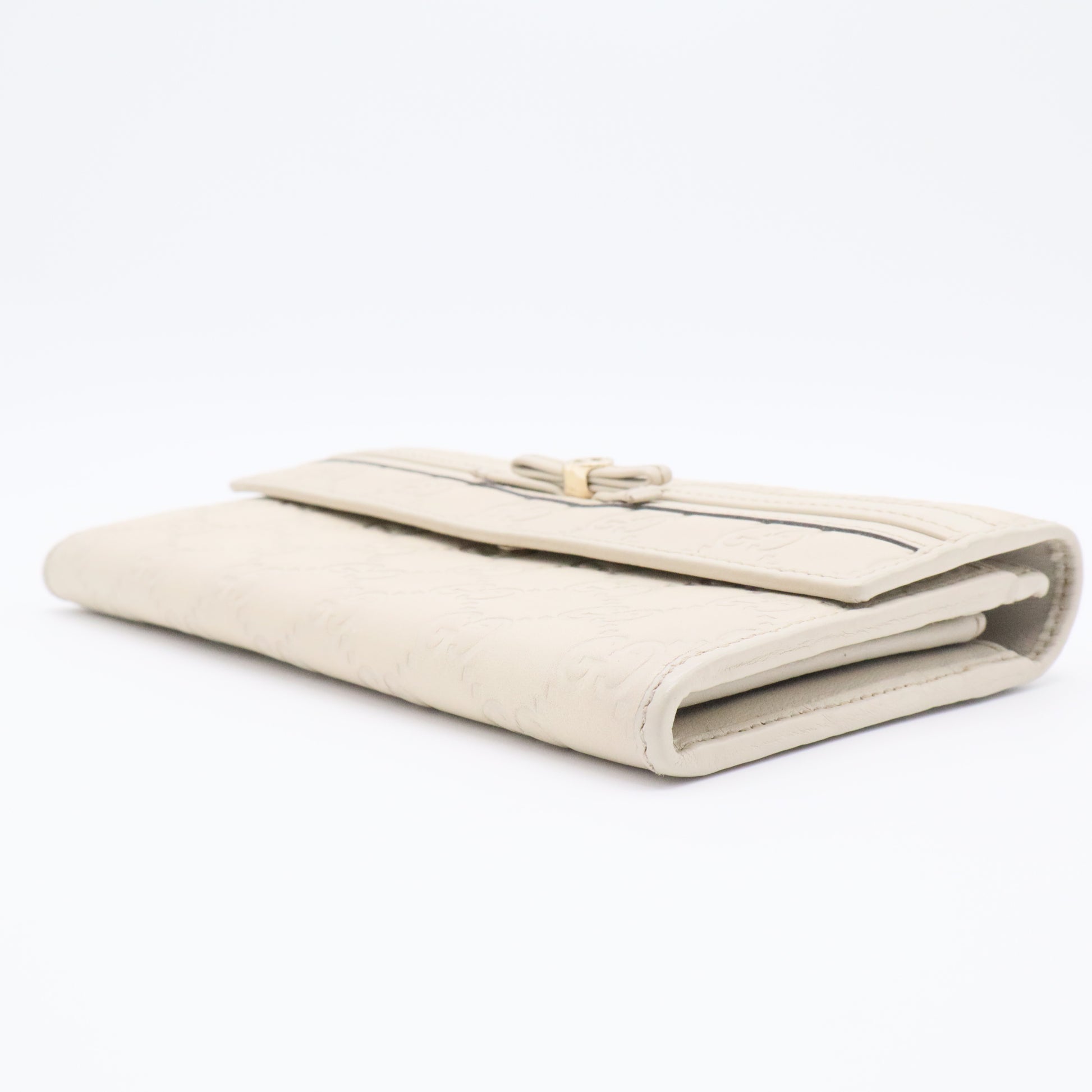 GG Signature Leather Wallet