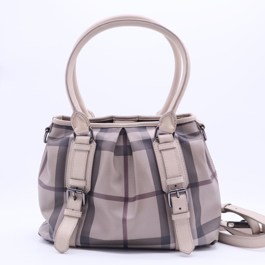Smoked Check Shoulder Bag Vintage B20083