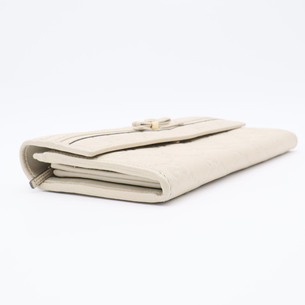 GG Signature Leather Wallet