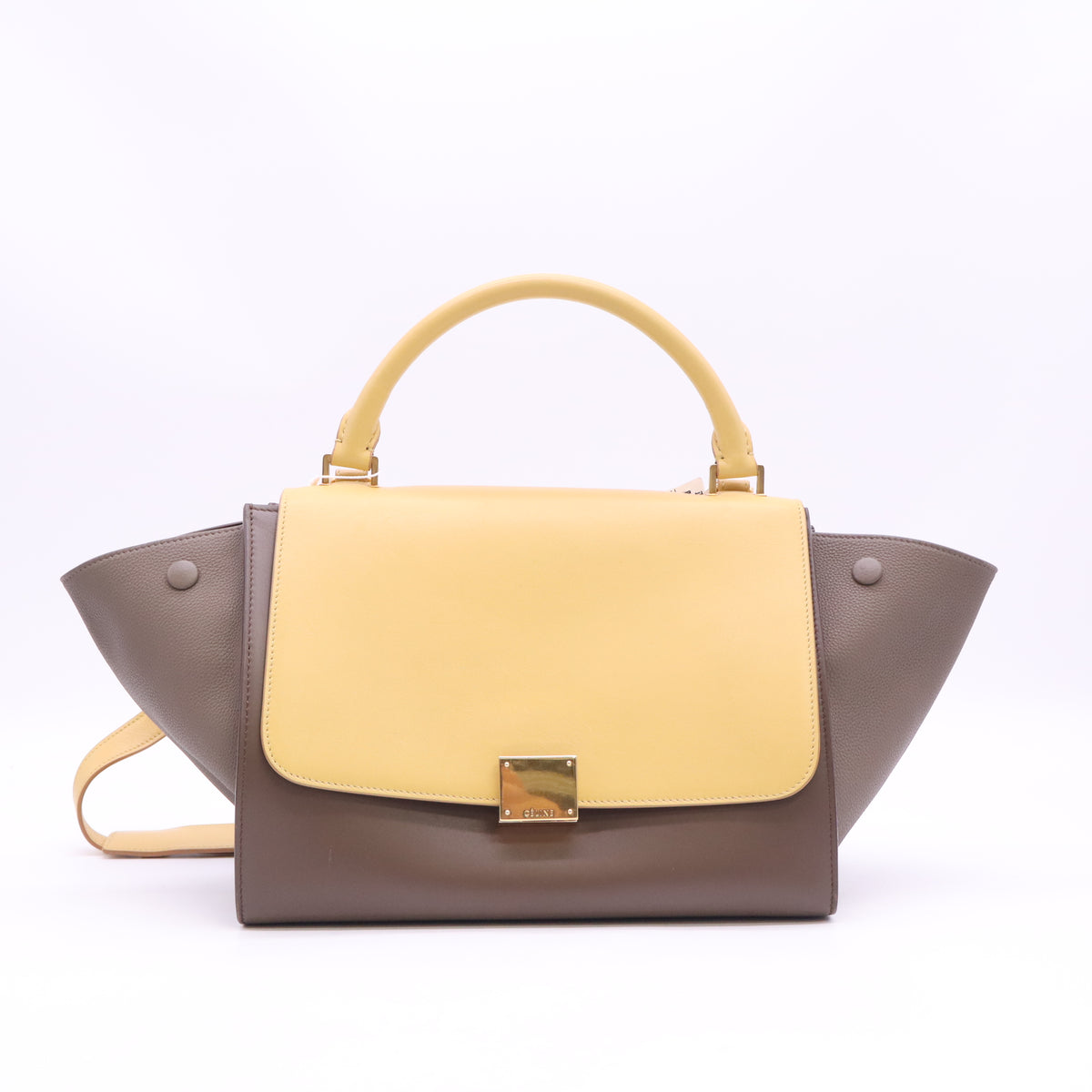 Celine Leather Trapeze Twins B24749