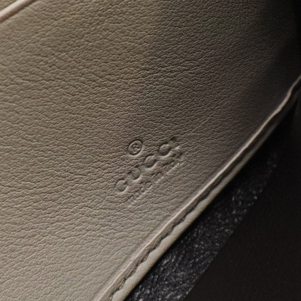 GG Signature Leather Wallet
