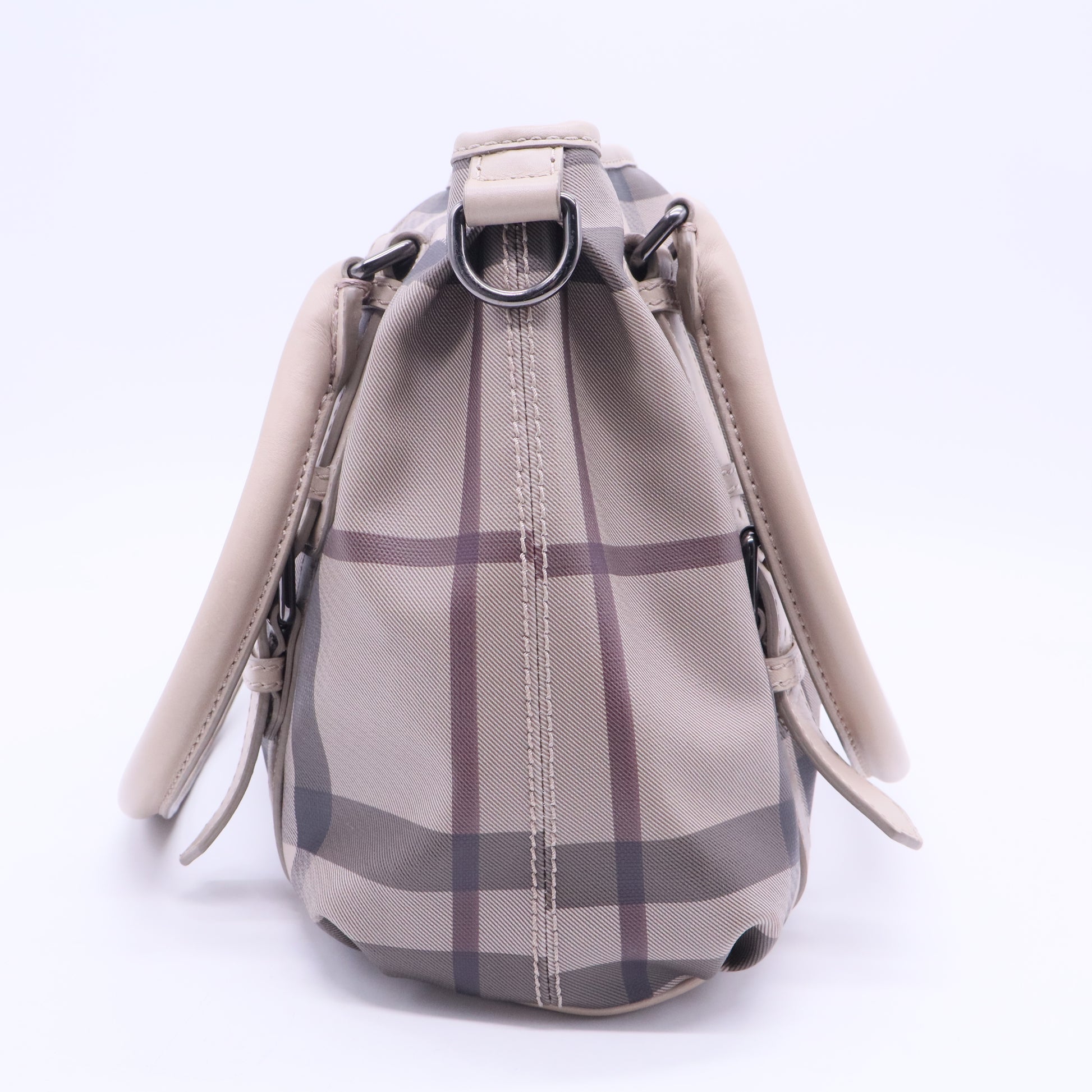 Smoked Check Shoulder Bag Vintage B20083