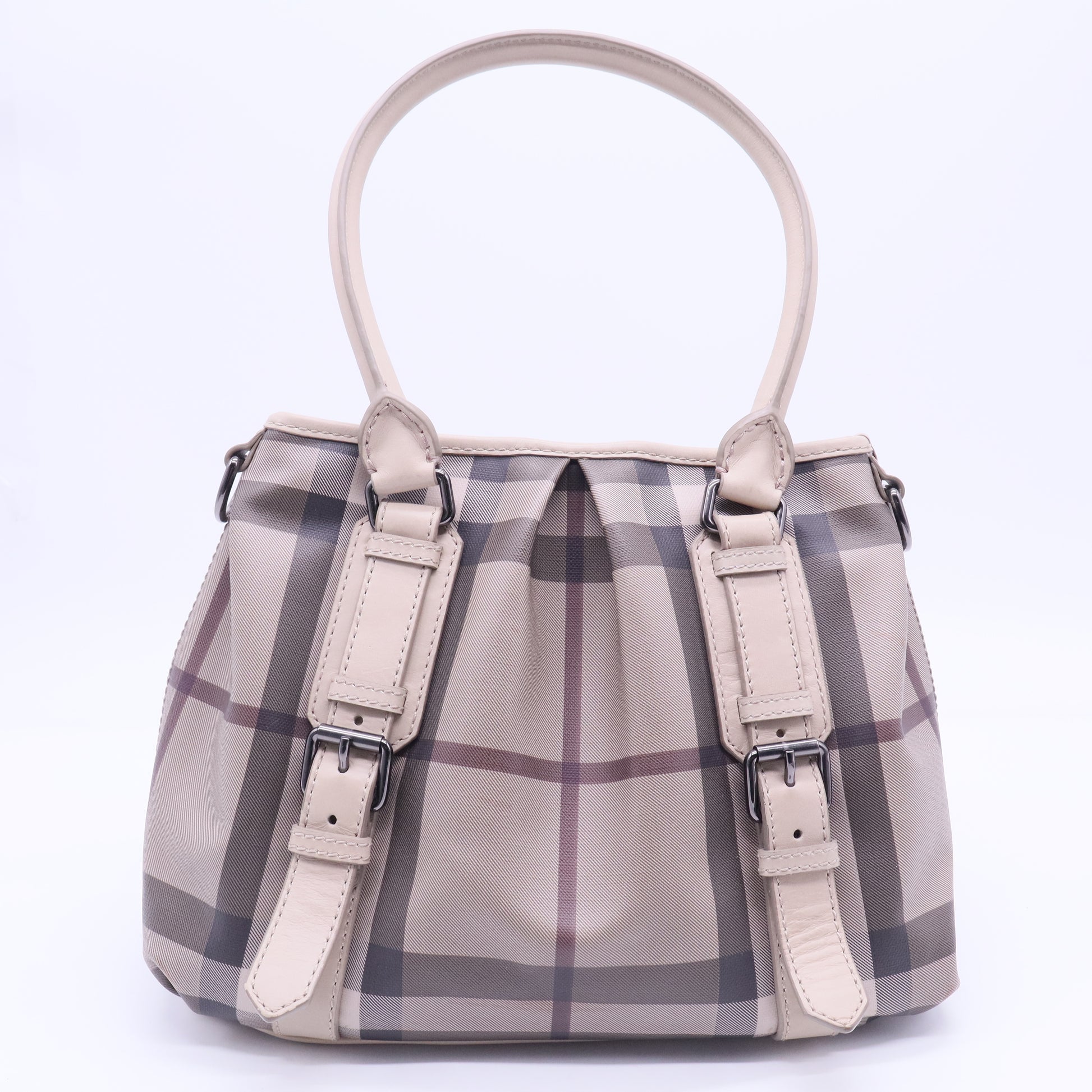 Smoked Check Shoulder Bag Vintage B20083