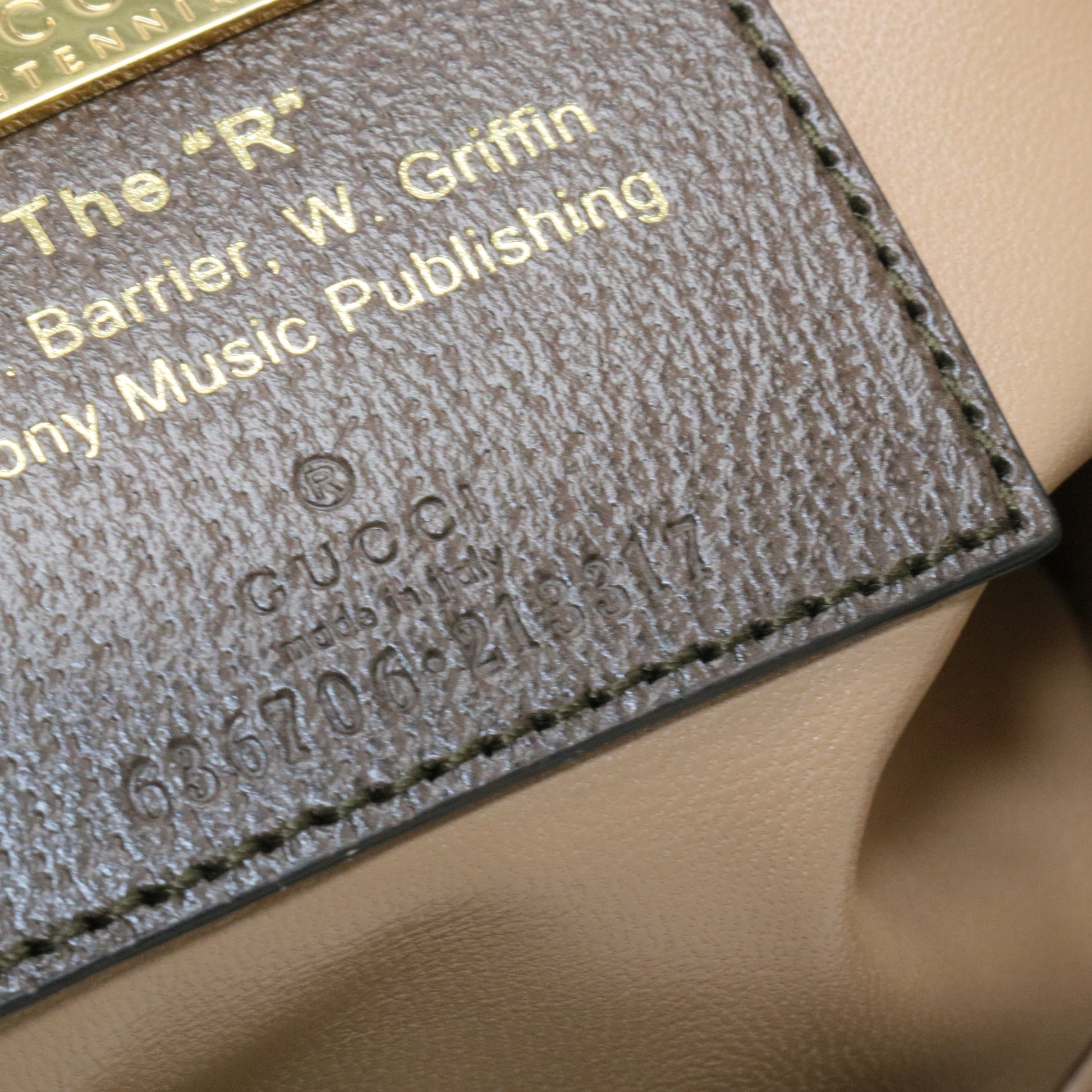 Brown Small Canvas 100 Centennial Music Jackie 1961 Crossbody