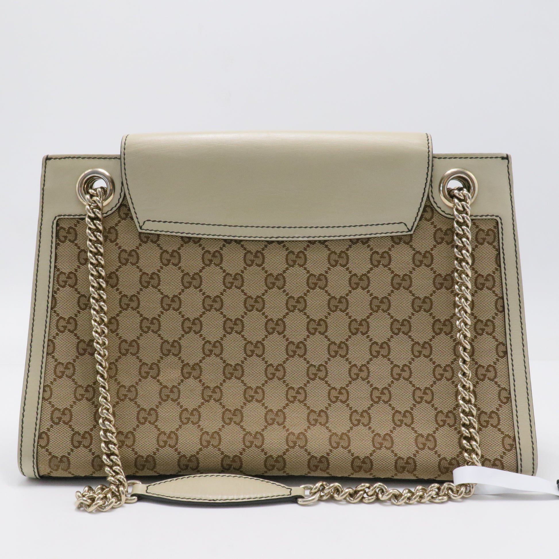 Emily Chain Flap Shoulder Bag GG Canvas Large